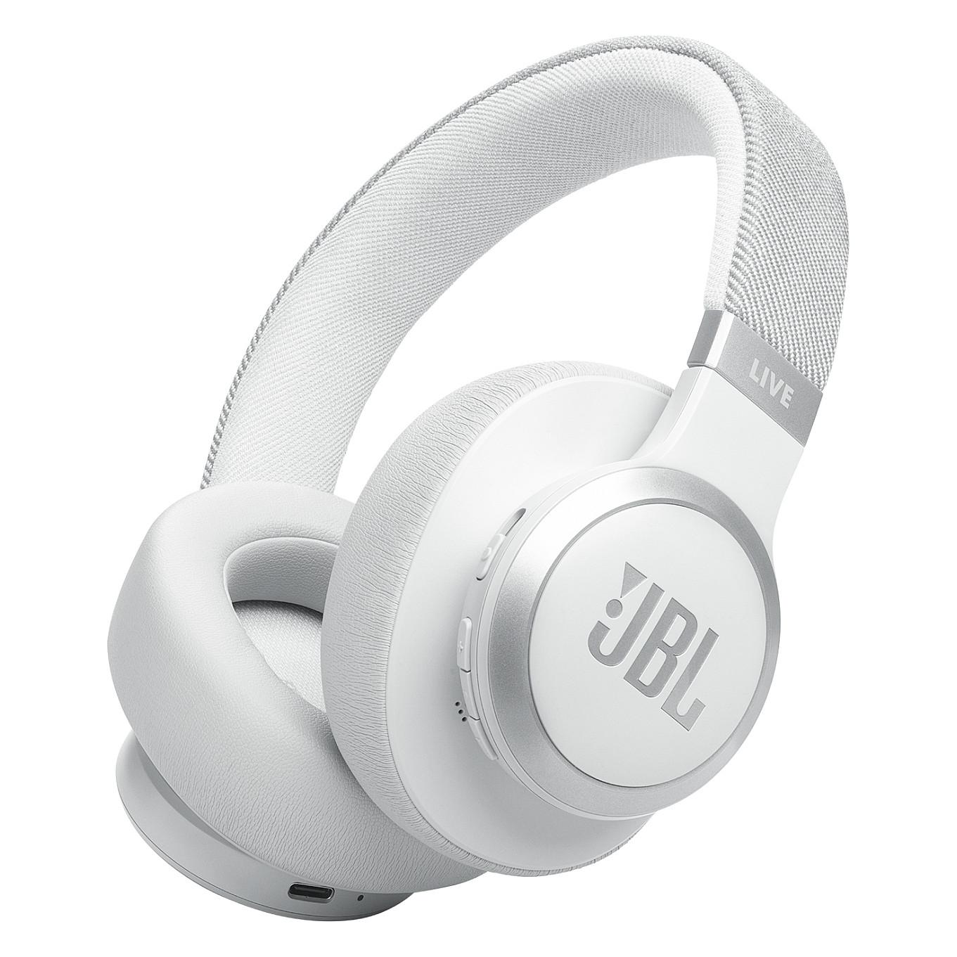 Kufje pa kabllo JBL Live 770NC / Wireless / Bluetooth 5.3 / True Adaptive Noise Cancelling / 40 mm - Bardhë - 1