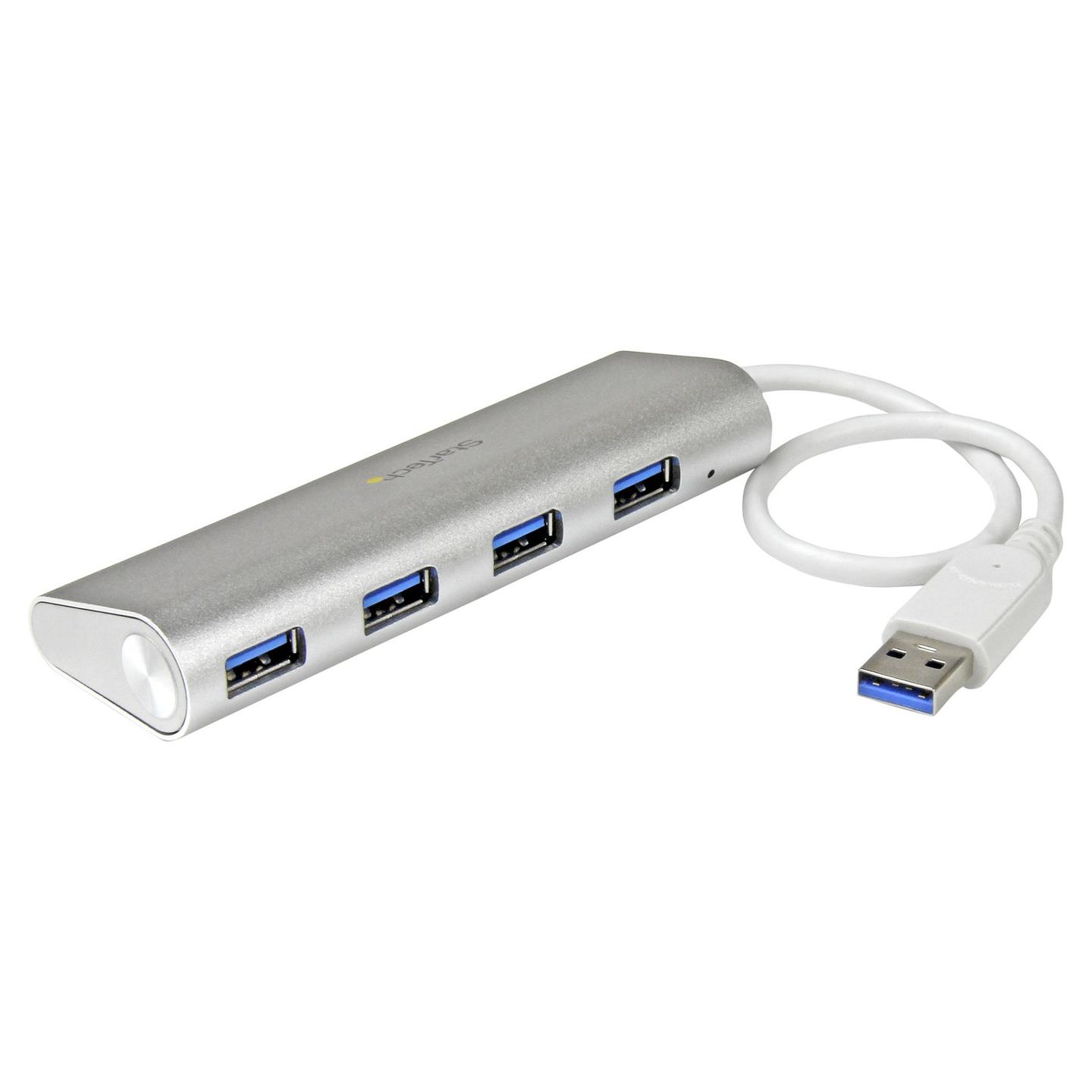 Hub USB-A StarTech.com ST43004UA, 4× USB-A 5Gbps - Argjend