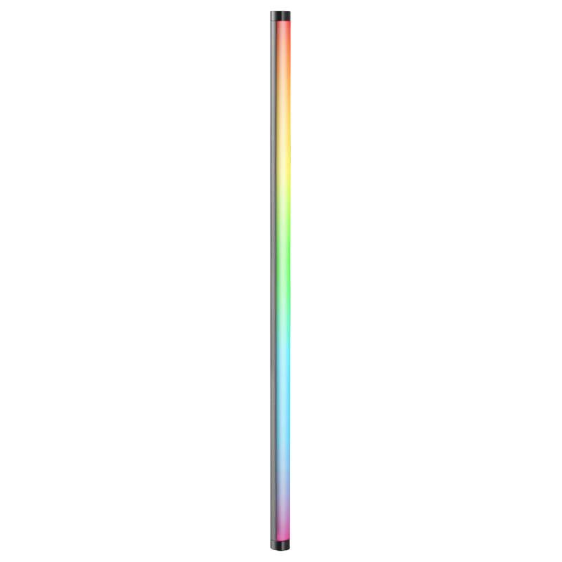 Dritë e Mençur Neewer TL120C, RGB, 42W, 2000Lux, 2500-10000K, CRI 97+, TLCI 98+, 127cm - Zezë