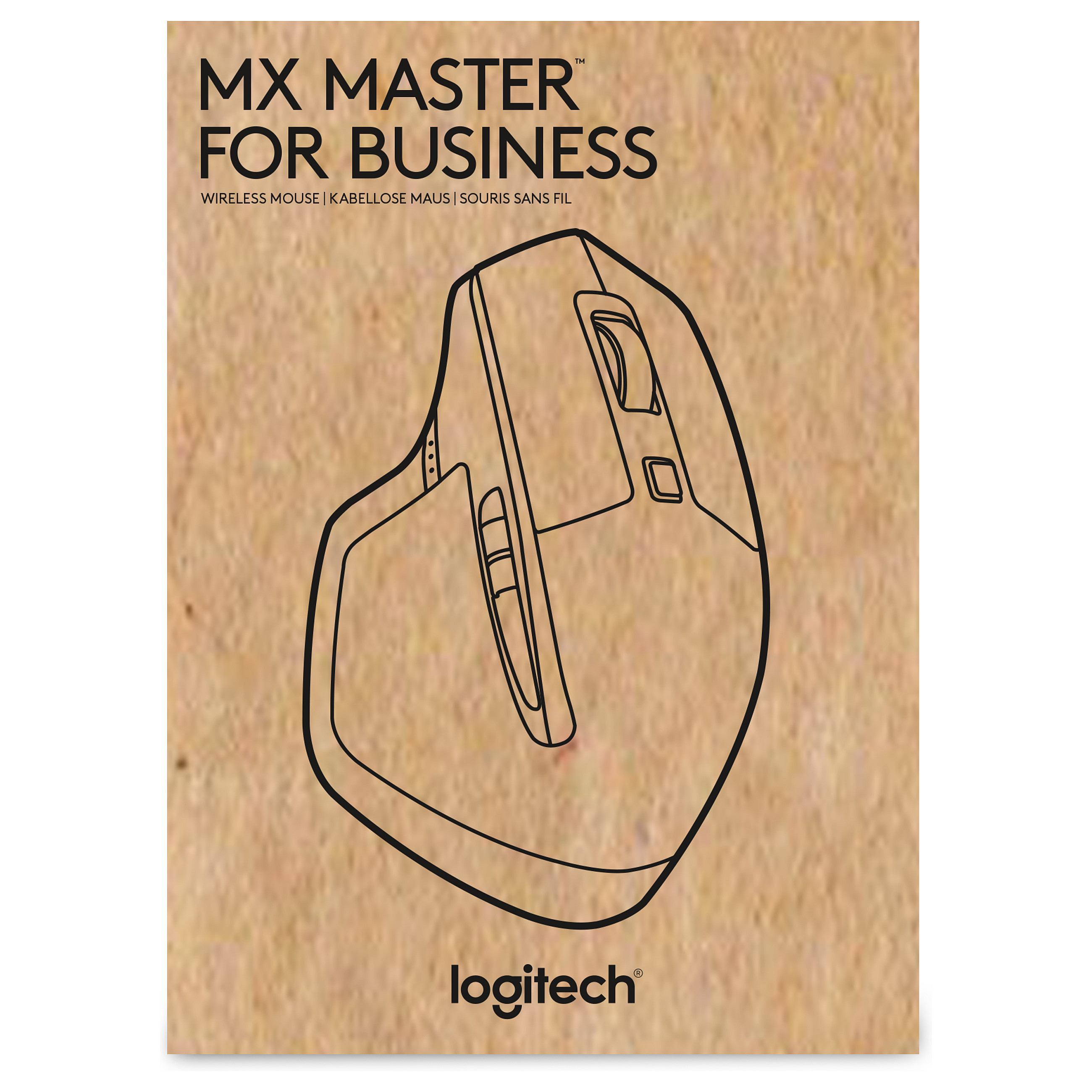 Maus pa Kabllo Logitech MX Master / Right Hand / Bluetooth / 1000dpi- Zezë - 15