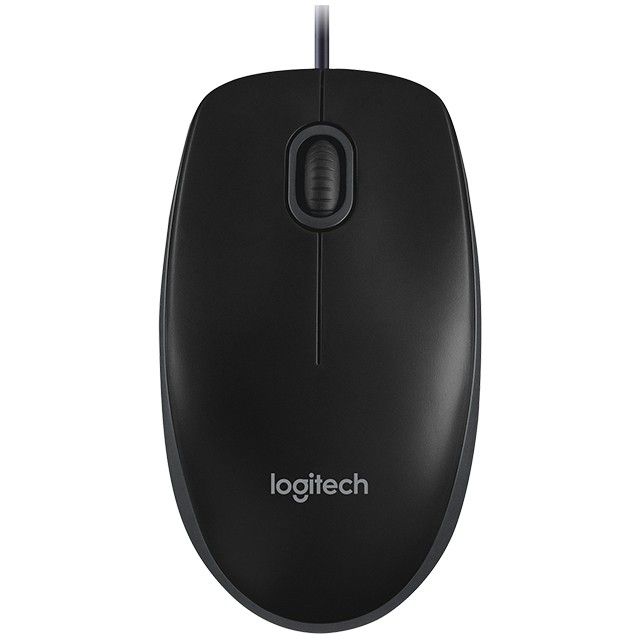 Set Tastierë & Maus Logitech MK120 – USB, me Kabllo, QWERTY US International - e zezë - 3
