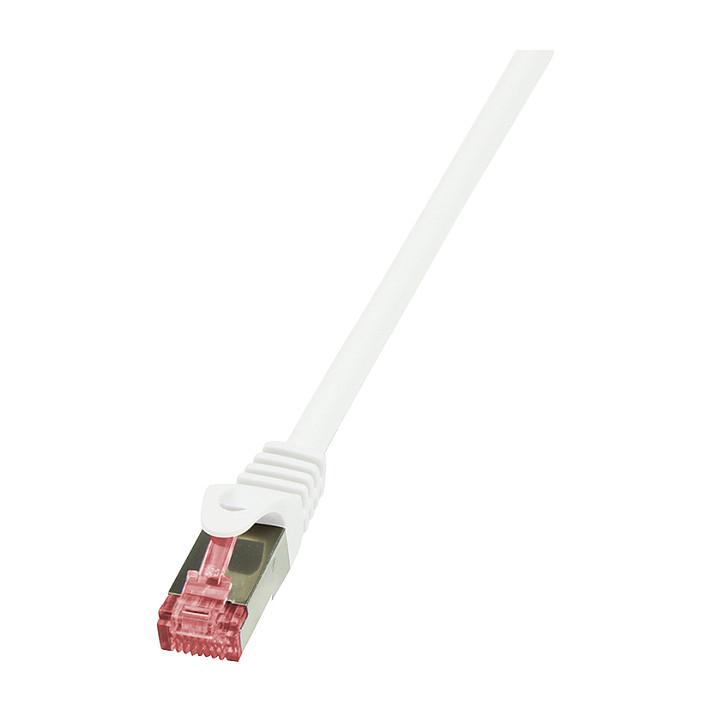 Kabllo për Rrjet LogiLink CQ2051S / RJ45 - RJ45 / Cat.6 / S/FTP / AWG27/7 / 2 m - Bardhë