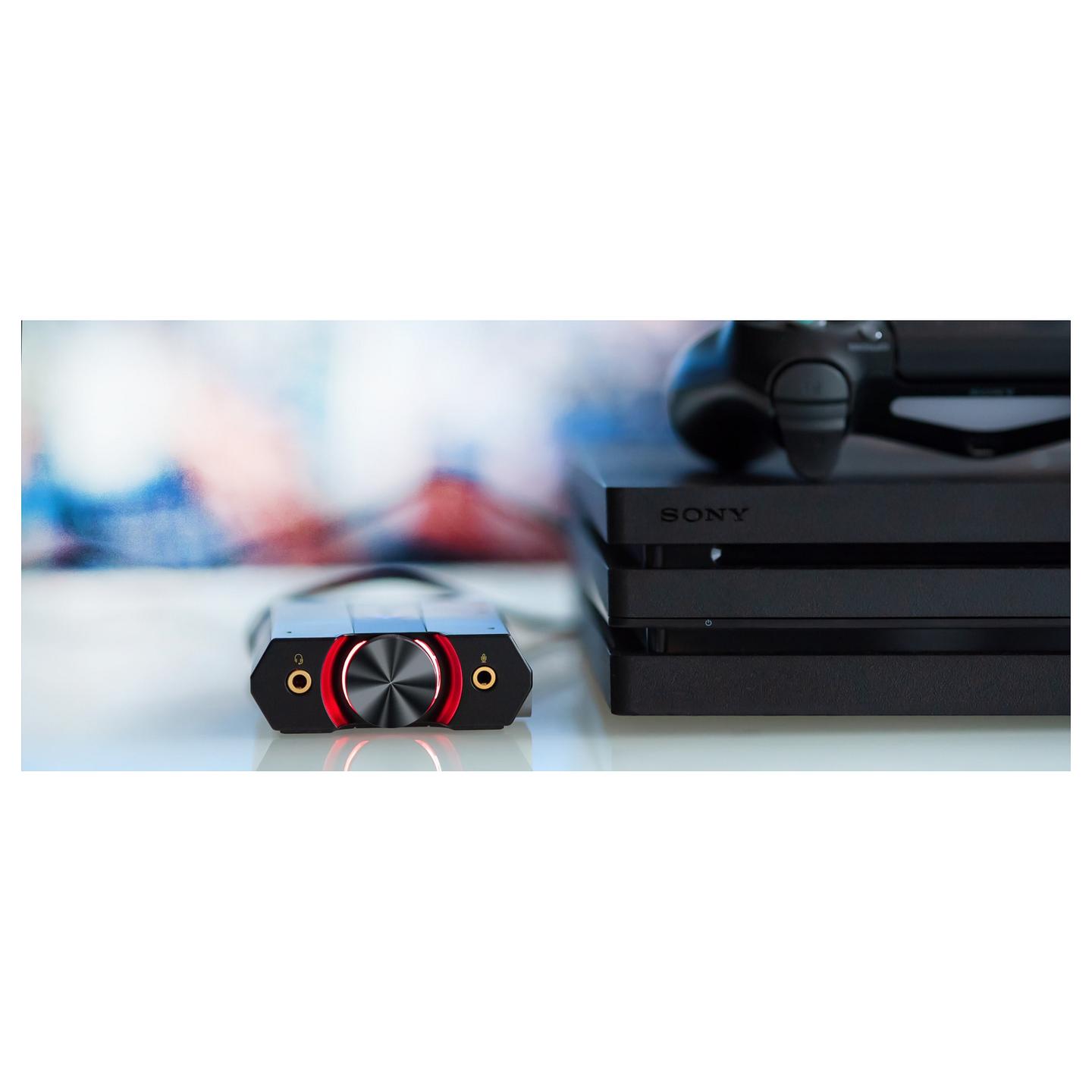 Kartelë zanore e jashtme Creative Sound BlasterX G6, USB, DAC 32-bit/384 kHz, SNR 130 dB, Dolby Digital, surround virtual 7.1 - Zezë - 8