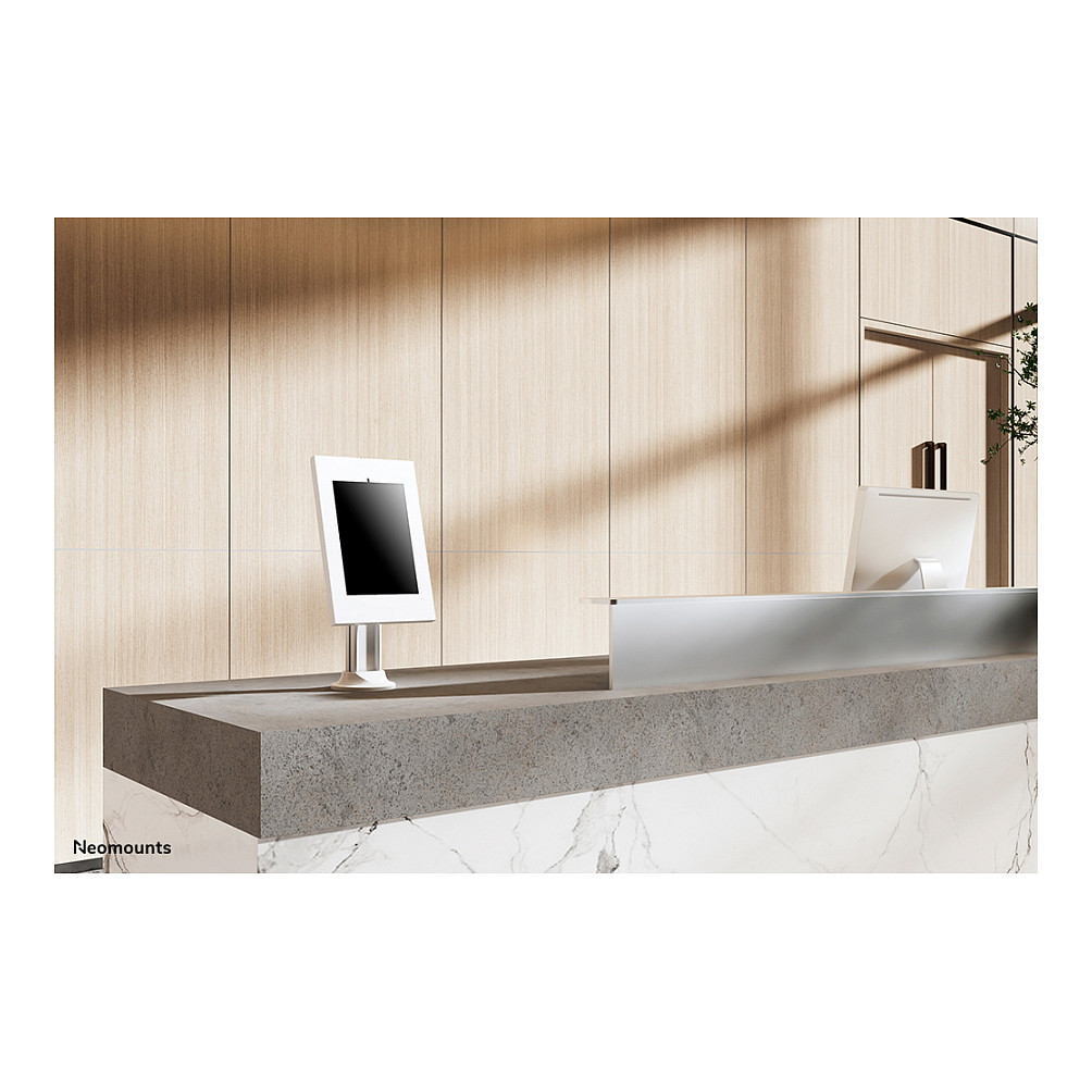 Mbajtës & Ftohës për Laptop  9.7"–11" tablets / Neomounts desk stand DS15-640WH1, swivel - Bardhë - 16