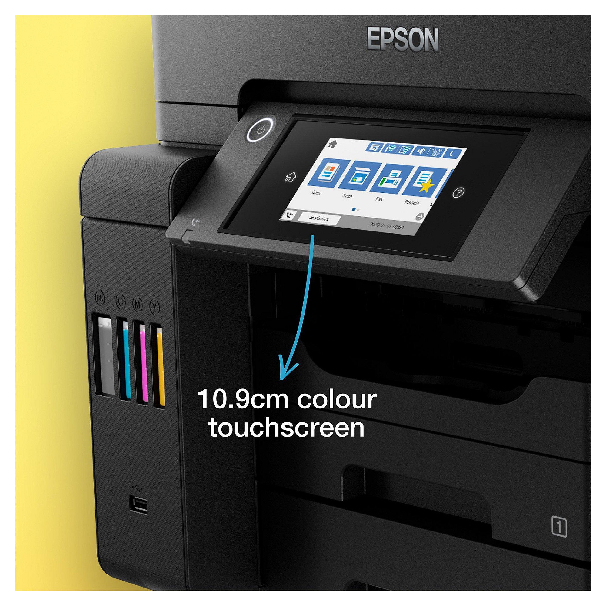Printer Multifunksional Epson EcoTank ET-5805 A4 Color Inkjet - Zezë - 8