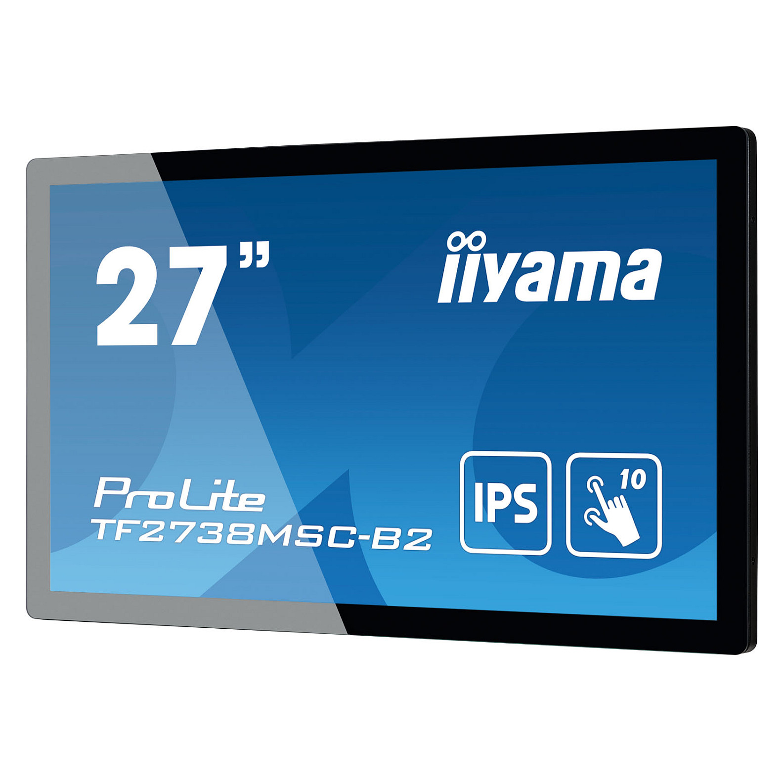 Monitor IIYAMA TF2738MSC-B2 / 27"/ Full HD IPS / LED / Touchscreen / 80 Hz / 5 ms / HDMI+USB+DVI+DP+HDCP - Zezë - 3