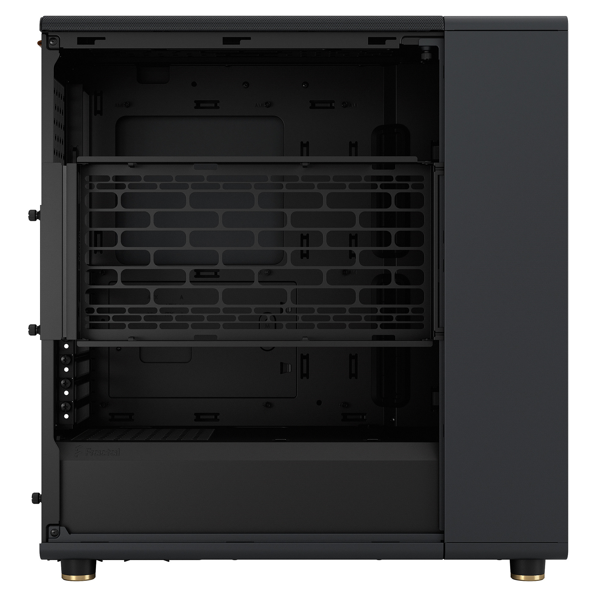Kasë Midi Fractal Design North Mesh Window - Zezë - 14