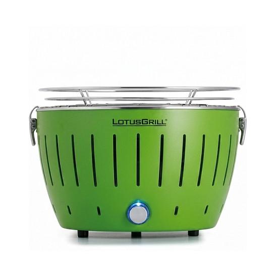 Grill LotusGrill G34 U GR, 32cm, me Qymyr, me Ventilator - Gjelbër
