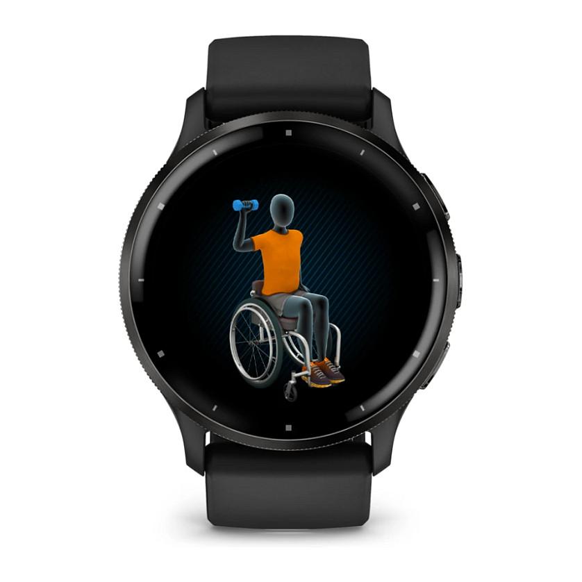 Orë e mençur Garmin Venu 3 / 010-02784-00 / 45mm / AMOLED / Bluetooth / Wi-Fi / GPS / 8GB - Zezë - 6