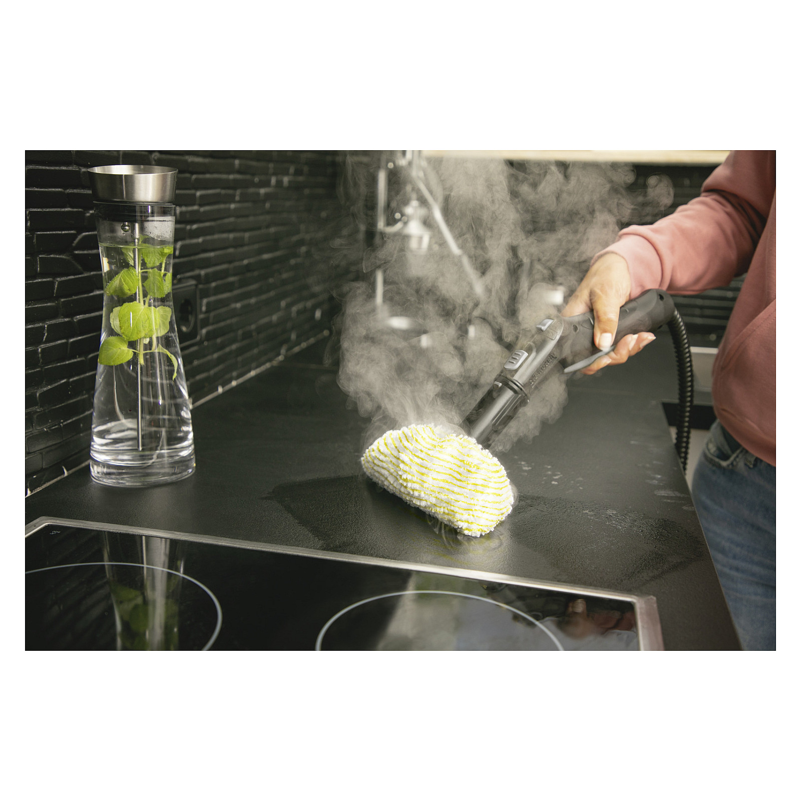 Pastrues me avull Kärcher SC 4 EasyFix Cylinder Steam Cleaner - Bardhë / Verdhë - 9