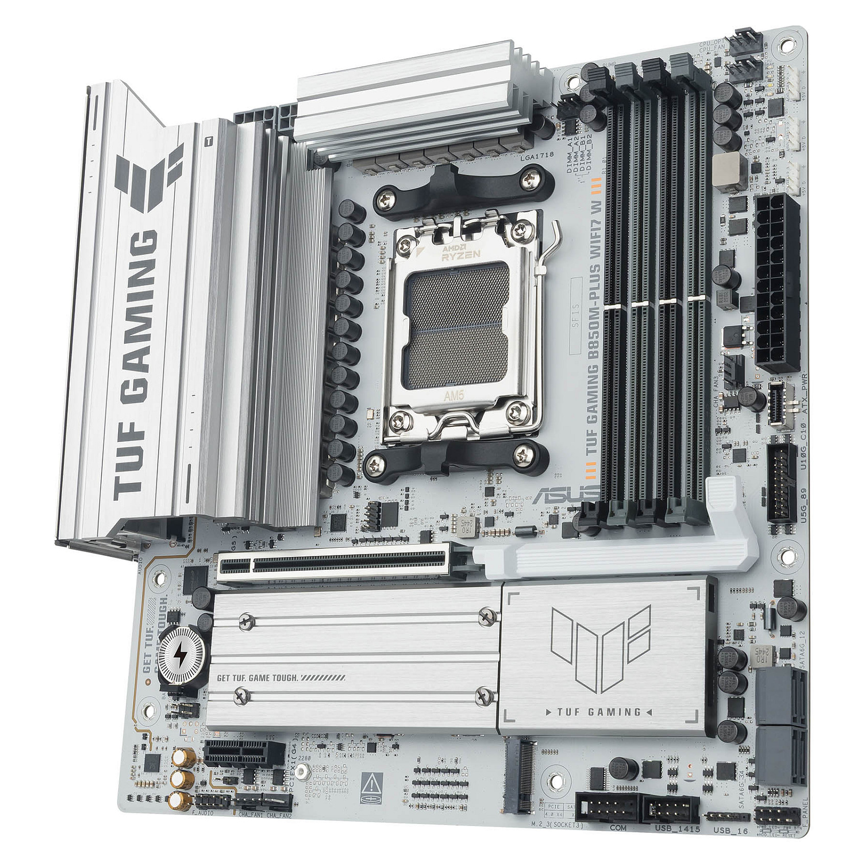 Pllakë Amë AMD AM5 ASUS TUF GAMING B850M-PLUS WIFI7 / DDR5 / mATX / HDMI+DP - 3