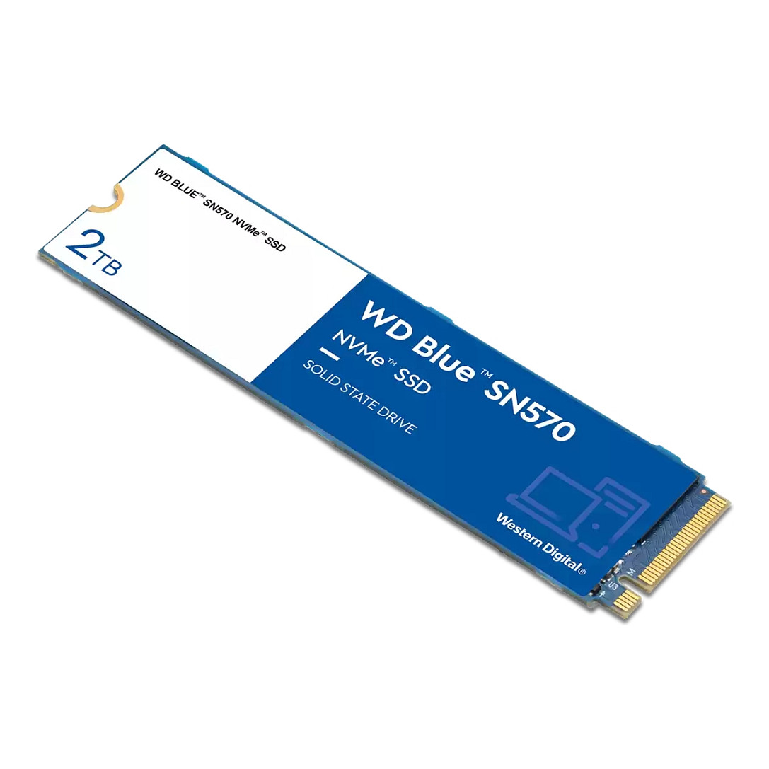 SSD të Brendshme WD Blue SN570 NVMe / 2TB / M.2 PCIe 3.0 x4 - 2