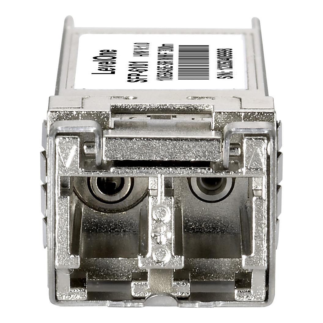 Transceiver LevelOne SFP-6101, SFP+, 10Gbps, 10GBASE-SR, Multi-Mode, LC Duplex, 850nm, deri në 300m - Argjend - 2