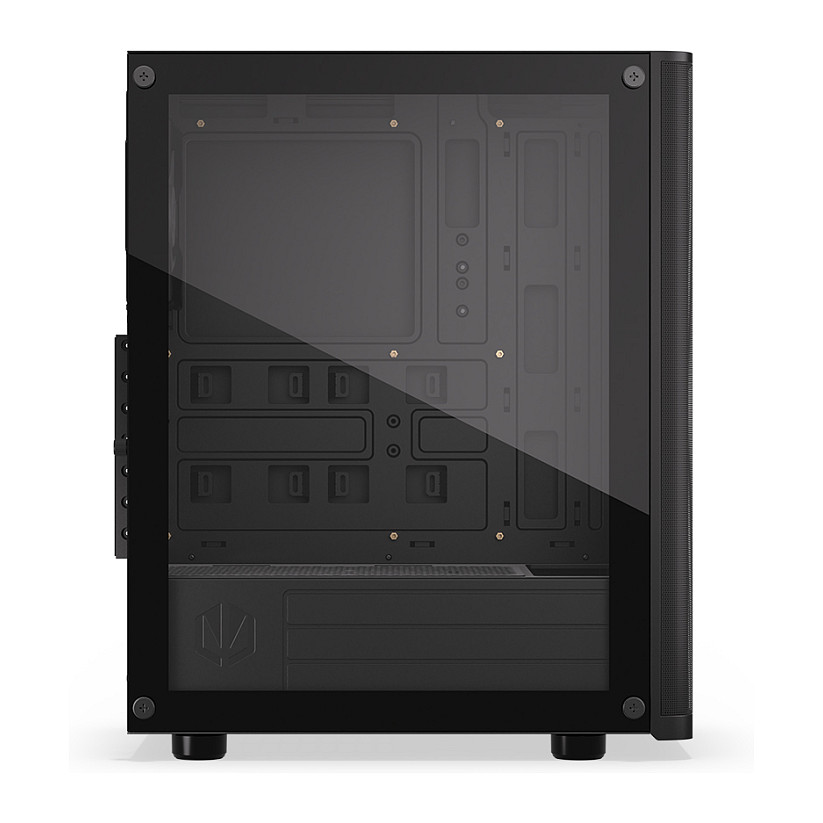 Kasë PC ENDORFY Ventum 200 ARGB / Midi Tower / ATX / 3x 120mm + 1x 120mm ARGB Fan / Tempered Glass - Zezë - 12