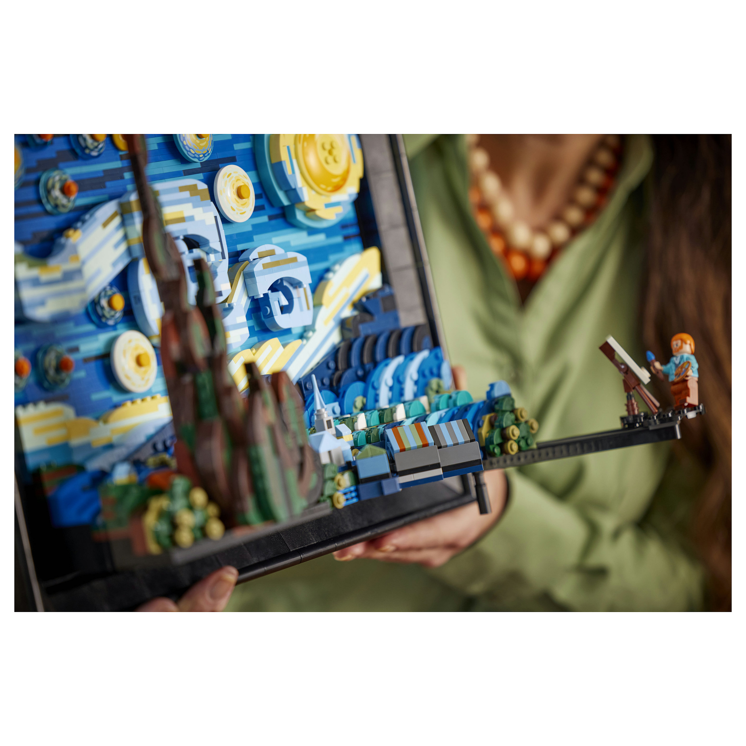 LEGO Ideas Vincent van Gogh – The Starry Night - 7