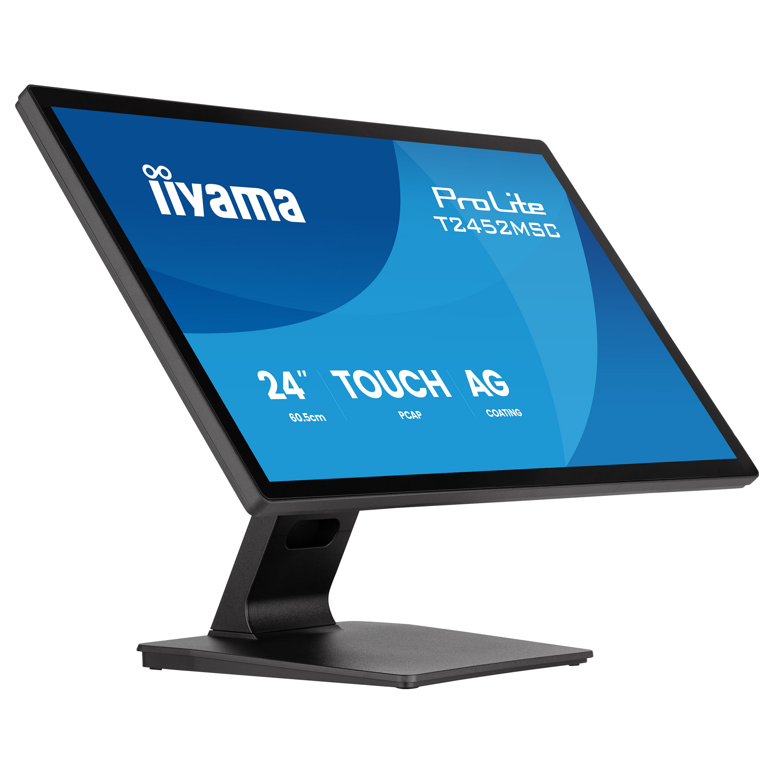 Monitor iiyama ProLite T2452MSC-B2AG / 24"/ Full HD IPS / Touch / 120Hz / 5ms / HDMI+DP+USB - Zezë - 1