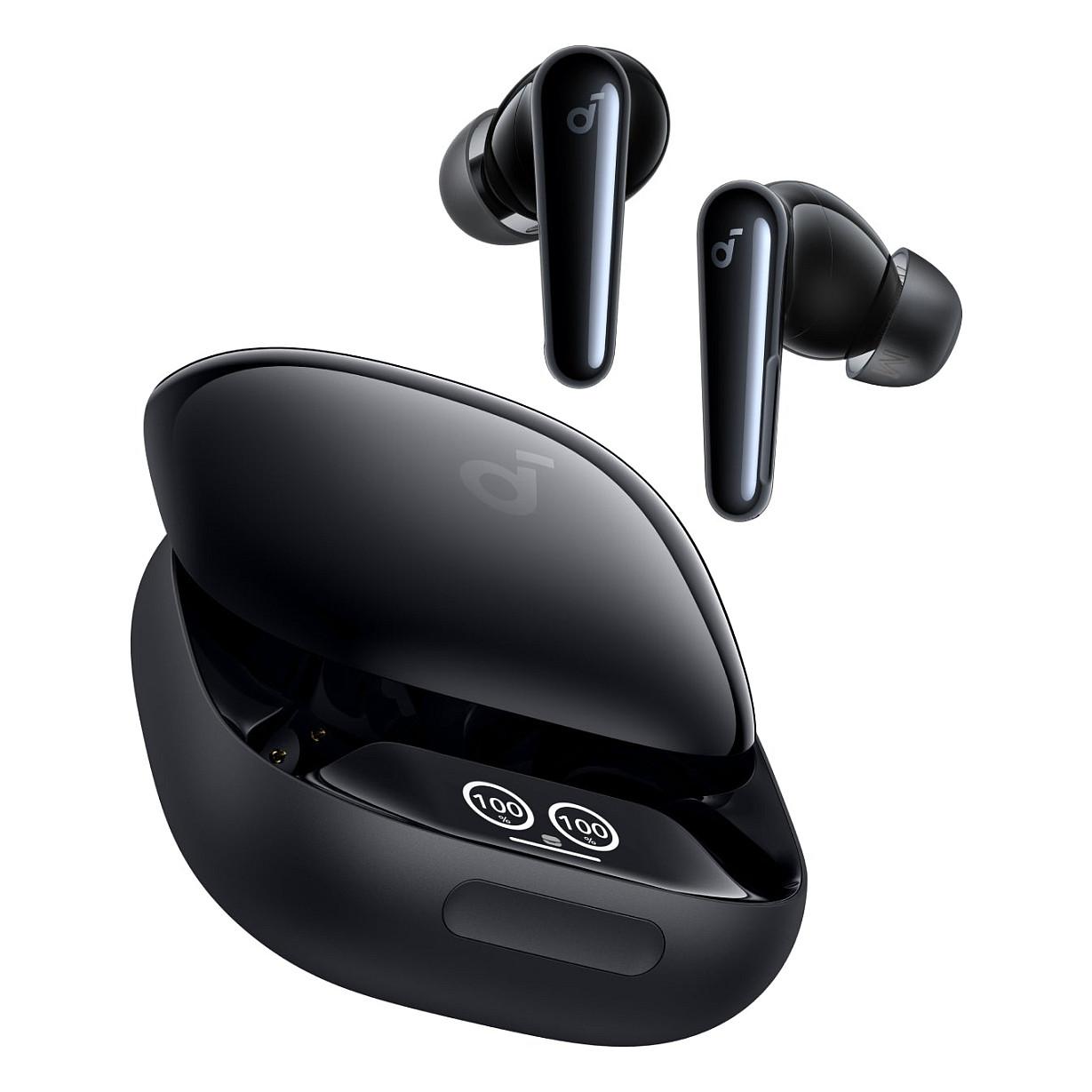 Kufje pa kabllo Soundcore Liberty 4 Pro / TWS / Bluetooth 5.3 / 10.5mm + 4.6mm / ANC / 6 Mikrofona - Zezë