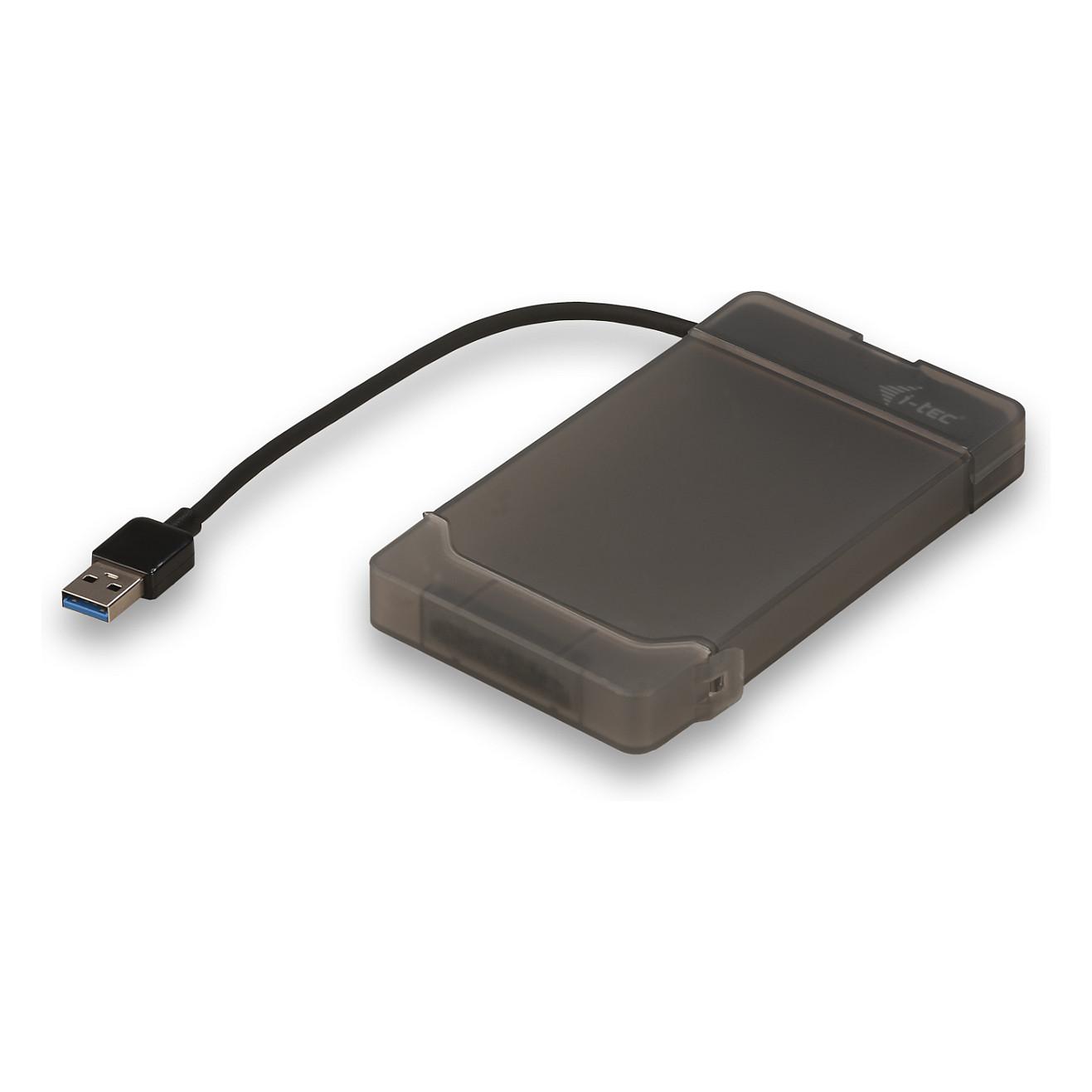 Këllëf i Jashtëm për HDD/SSD i-tec MySafe USB-A Easy 2.5, SATA, USB 3.2 Gen 1, deri në 5 Gbps, 9,5 mm – Zezë - 2