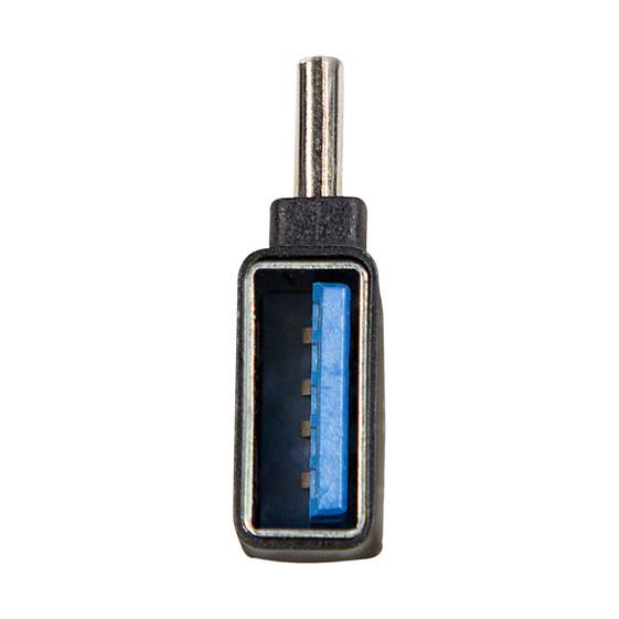 Adapter LogiLink AU0055, USB 3.2 Gen 1, USB-C Mashkull në USB-A Femër, 90° - Zezë - 4