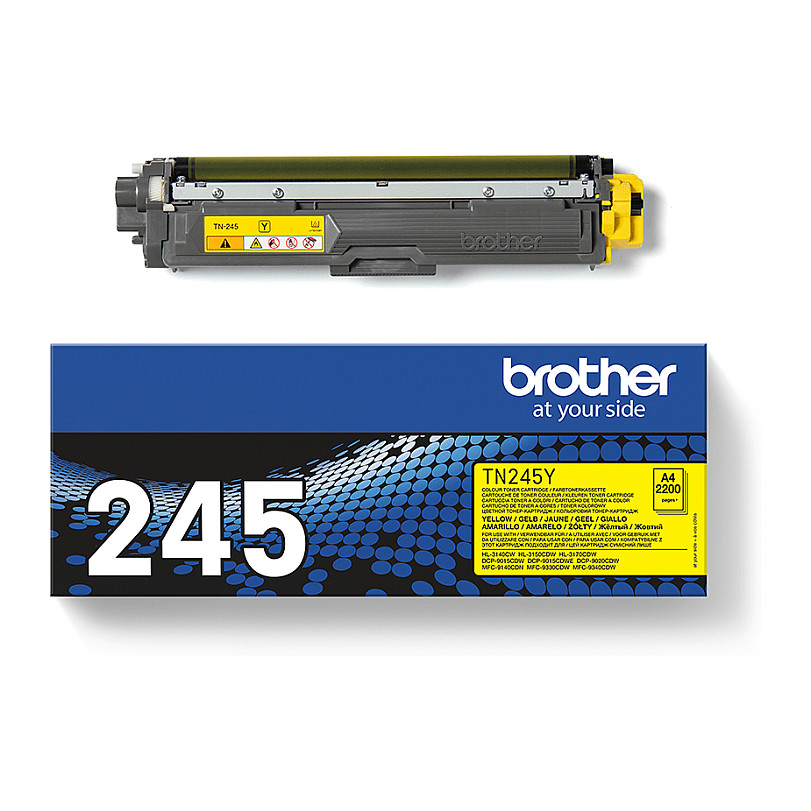 Toner Brother Cartridge TN-245Y Original / Up to 2,200 Pages (ISO/IEC 19798) - Verdhë - 3
