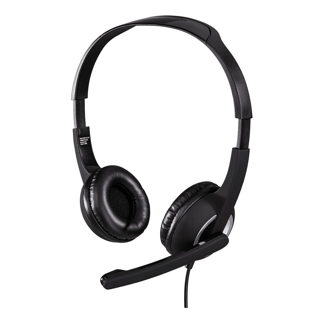 Kufje me kabllo Hama HS-P150, On-Ear, Stereo, 40 mm, 3.5 mm, 20–20000 Hz, 2 m - Zezë