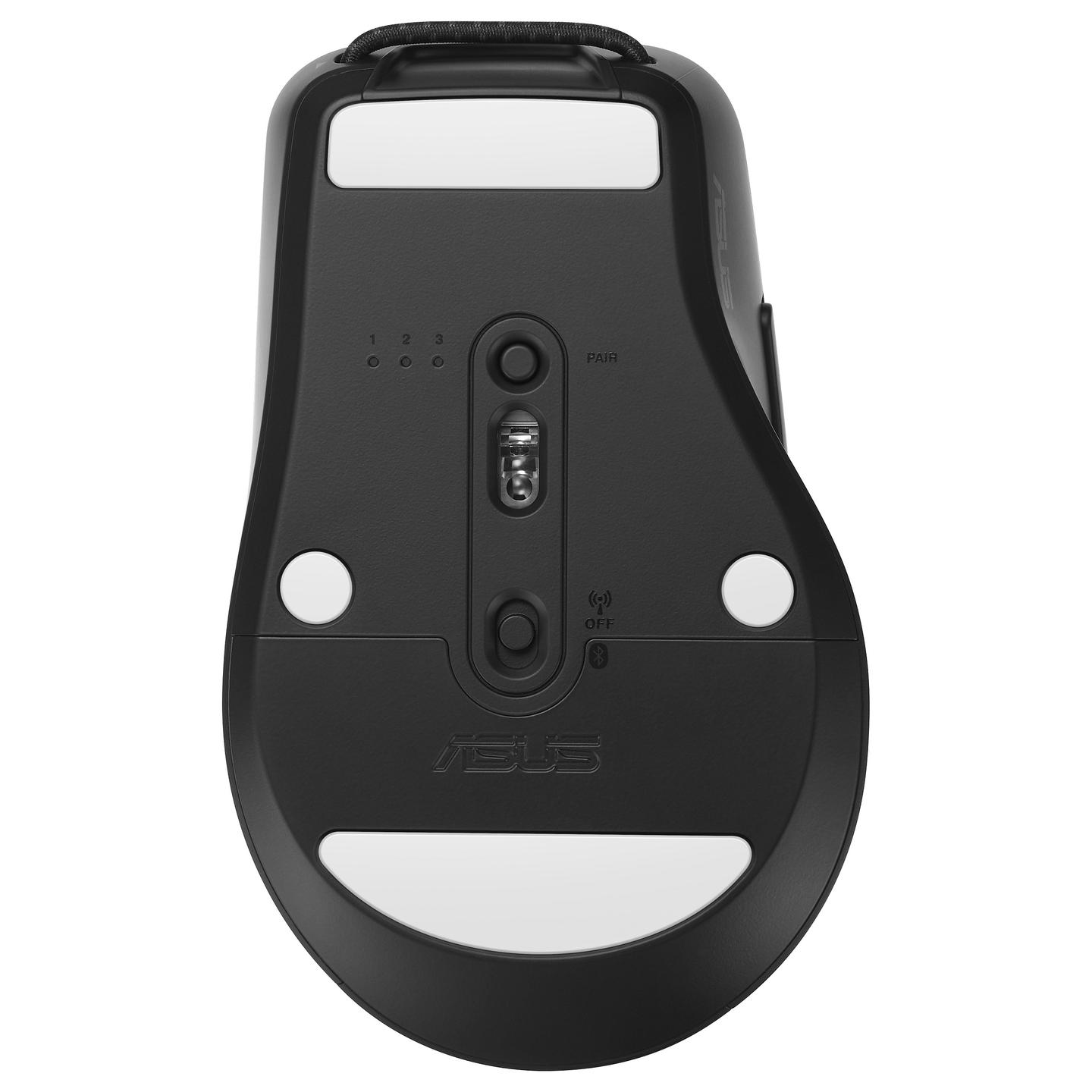 Maus pa Kabllo ASUS SmartO MD200 / 4200 DPI / 6 Butona / Bluetooth 5.0 + 2.4 GHz / Ergonomik – Zezë - 7