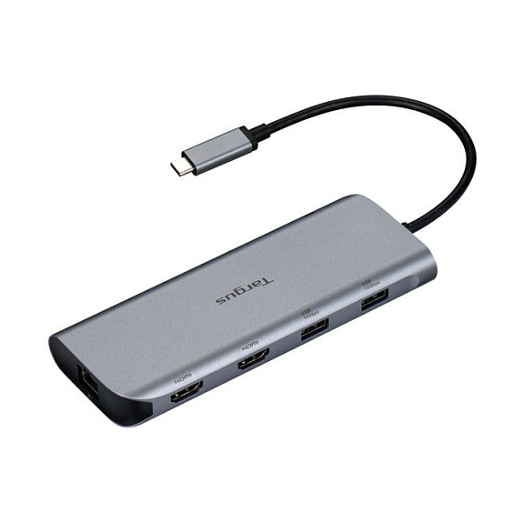 Docking Station Targus / 2xUSB‑C / 2xUSB-A / 2xHDMI / LAN - Argjend - 8