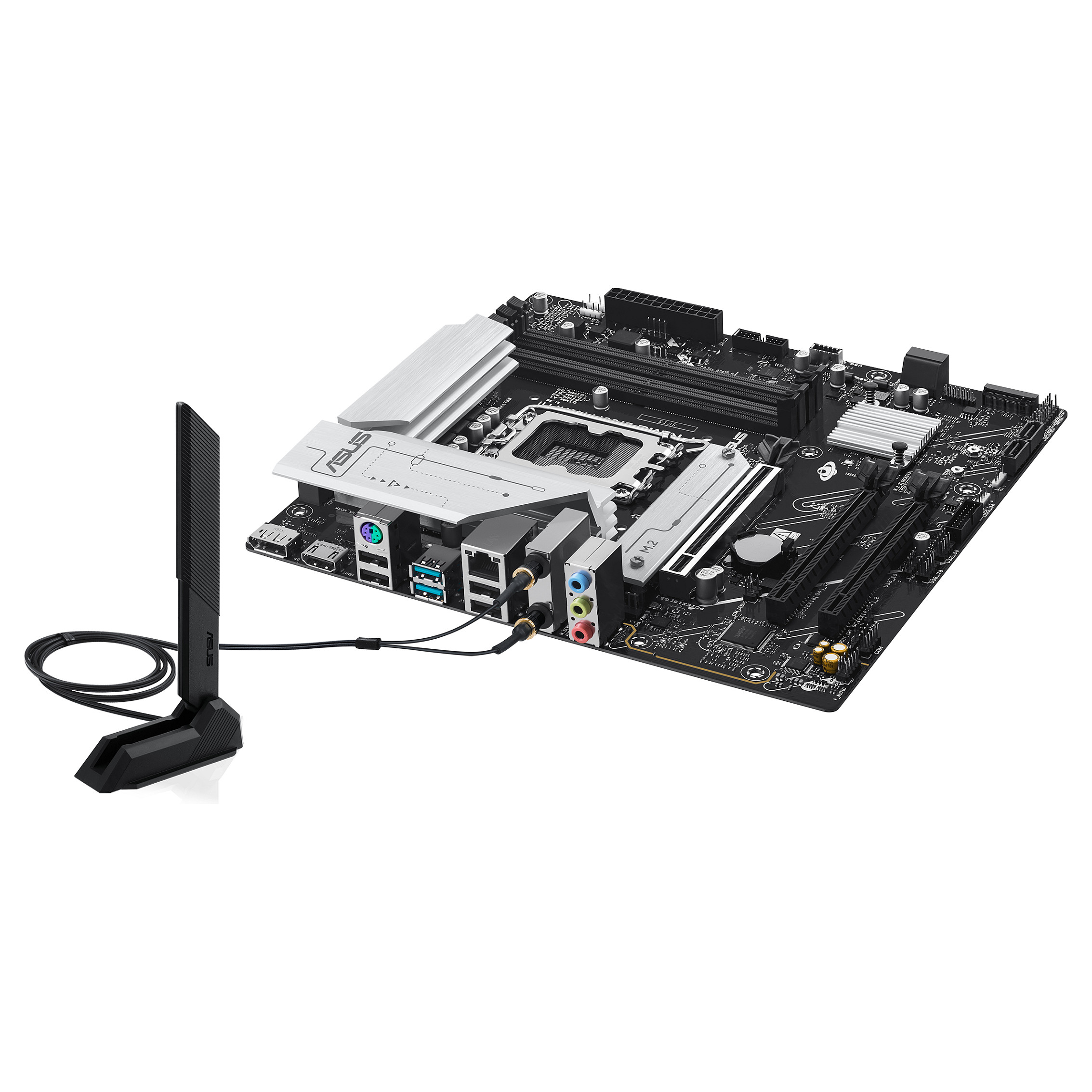 Pllakë Amë Intel ASUS PRIME B760M‑A Wi‑Fi II / LGA1700 / DDR5 / mATX - 8