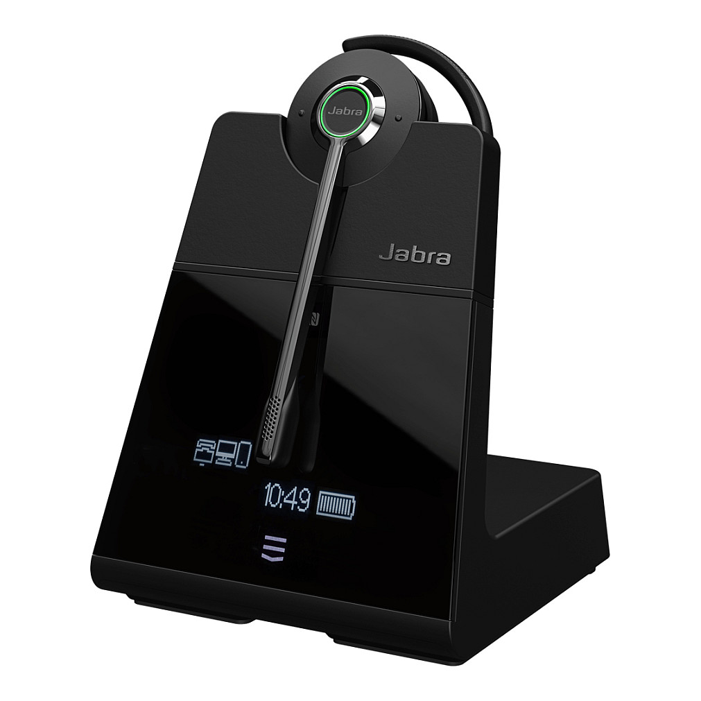 Kufje pa kabllo Jabra Engage 75 SE Convertible with Base Station - Zezë - 1