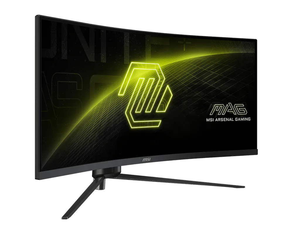 Monitor Gaming MSI MAG 345CQRDE / 34" / UWQHD VA / 180Hz / 1ms / HDMI+DisplayPort - Zezë - 2