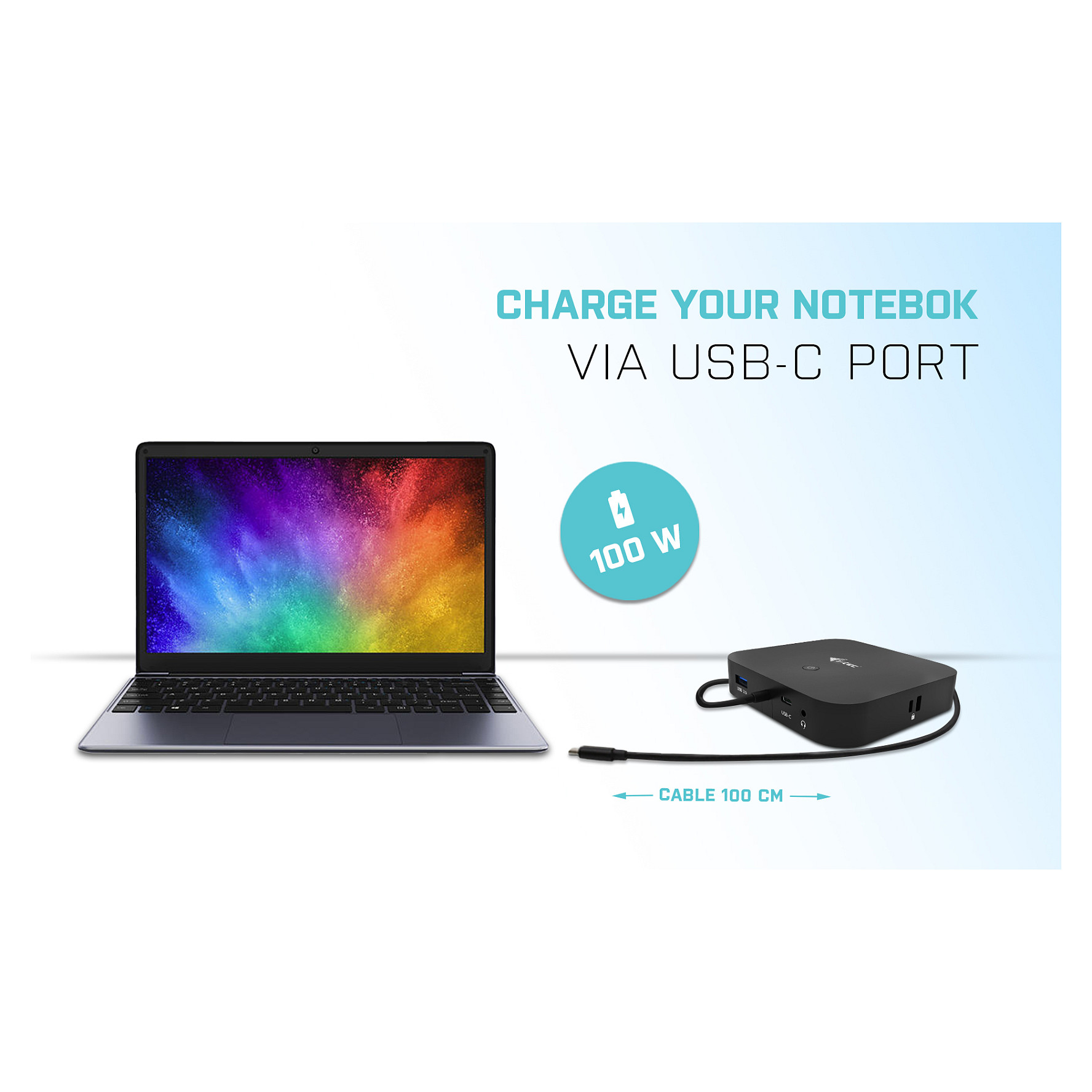 Docking Station I‑TEC USB-C Dual Display - 16