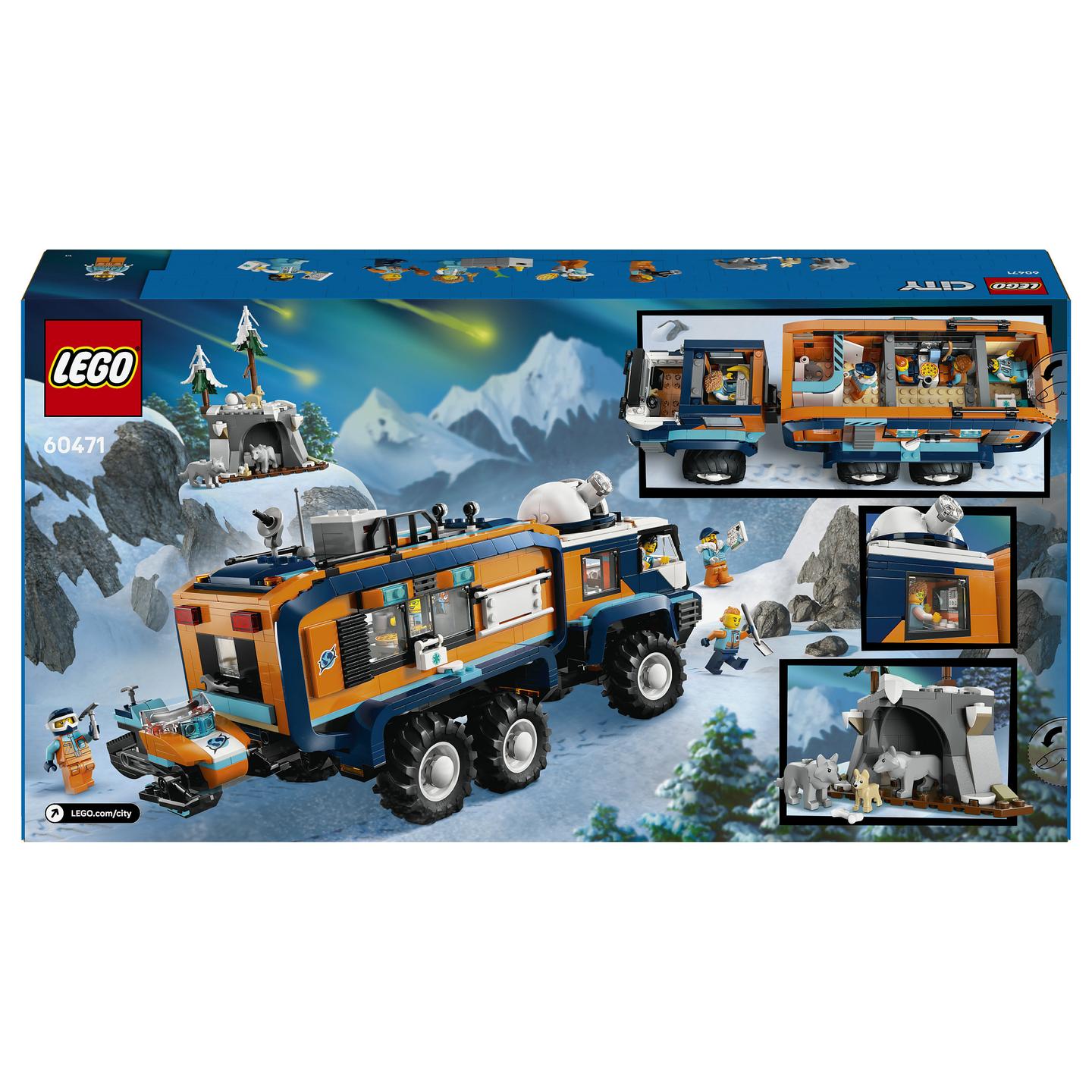 LEGO City Arctic Explorer Science Lab Truck - 25