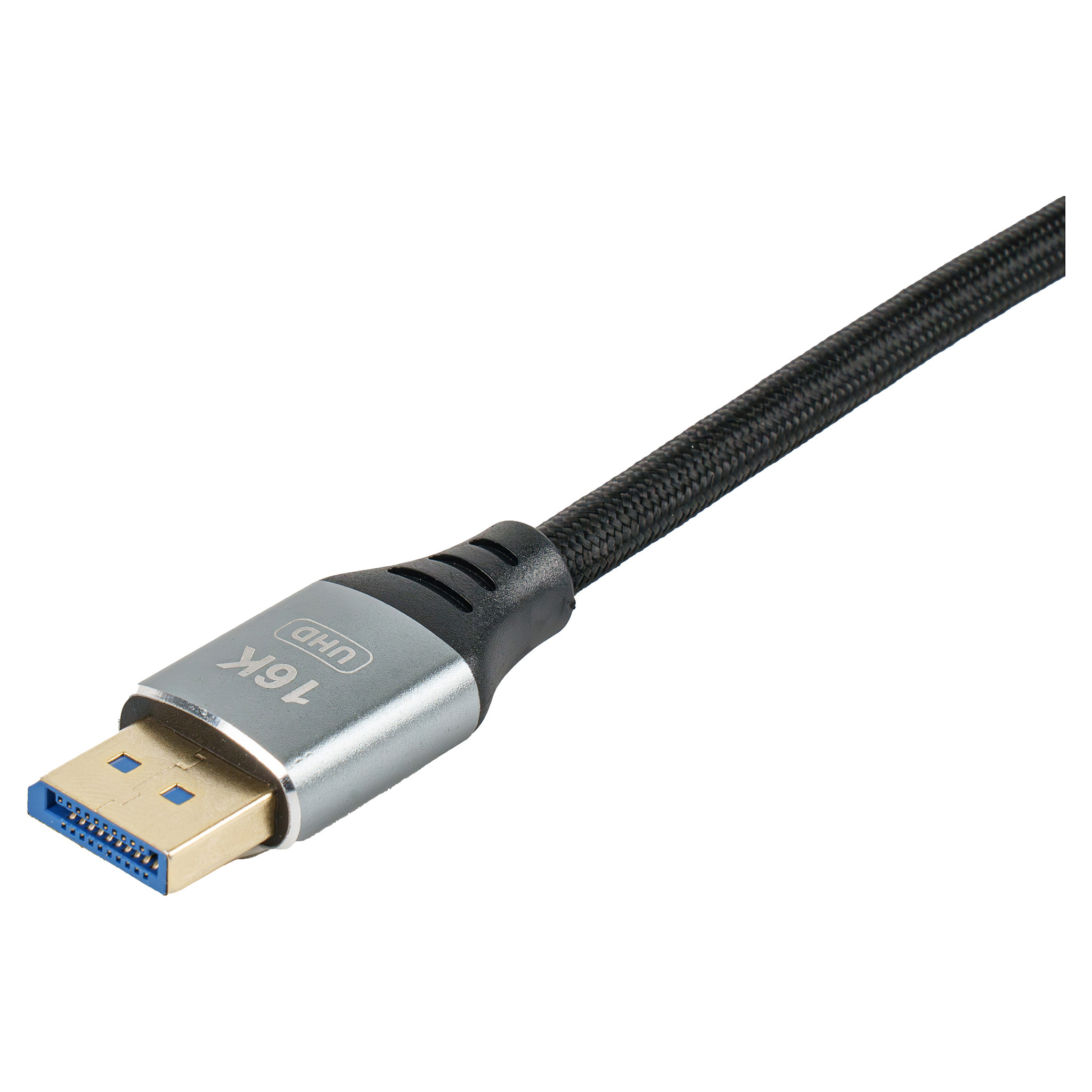 Kabllo DisplayPort Equip 2.1 (St/St) 3.00m / 16K/60Hz / HDCP / Alumini – Hiri - 4
