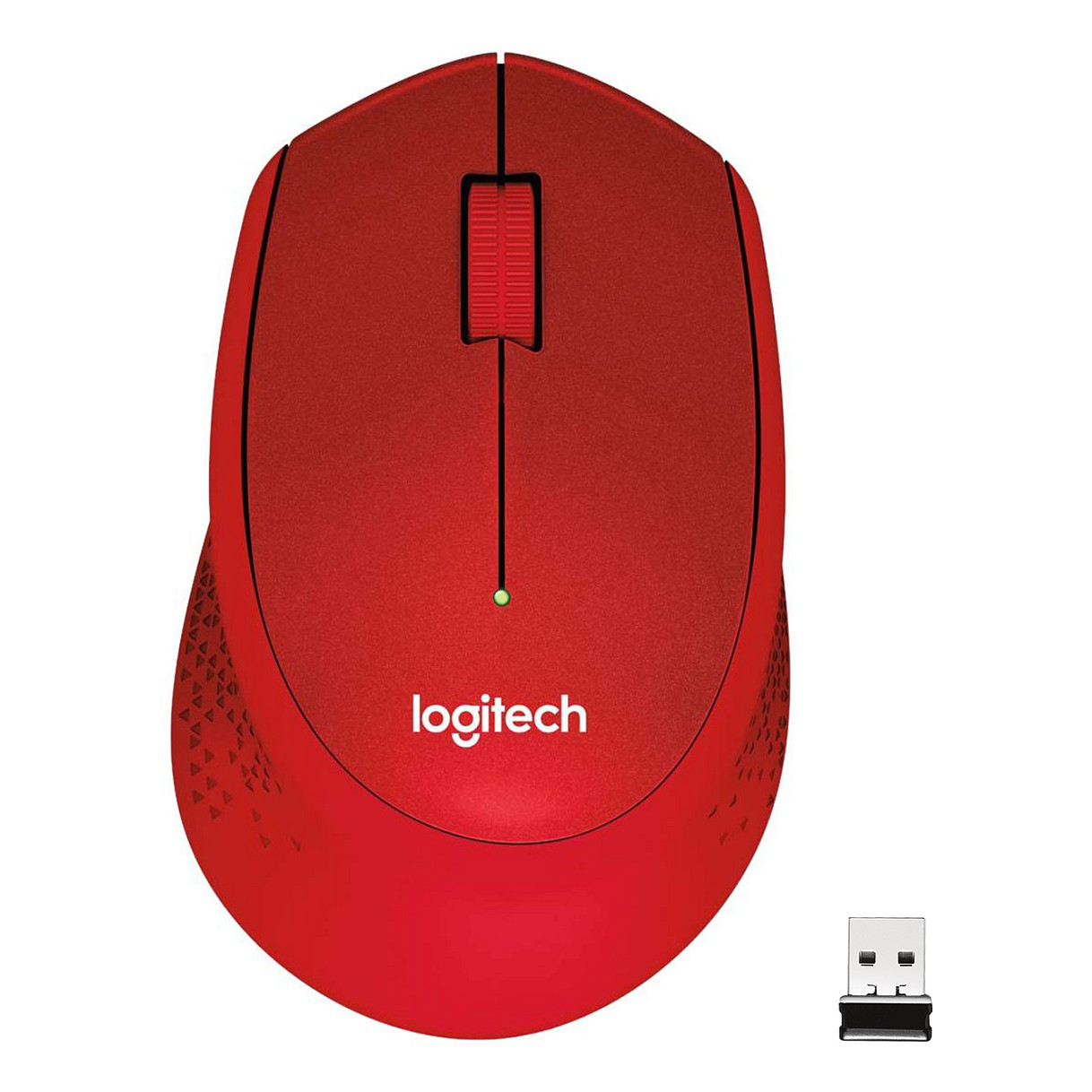 Maus Logitech M330 SILENT PLUS - Kuqe - 2
