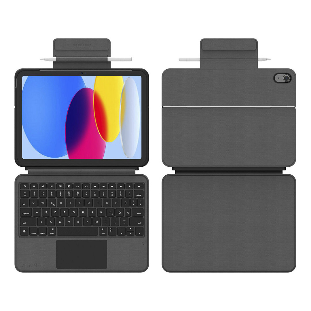 4smarts Keyboard Case 2in1 Solid for iPad 11" / iPad 10.9" - Zezë - 3