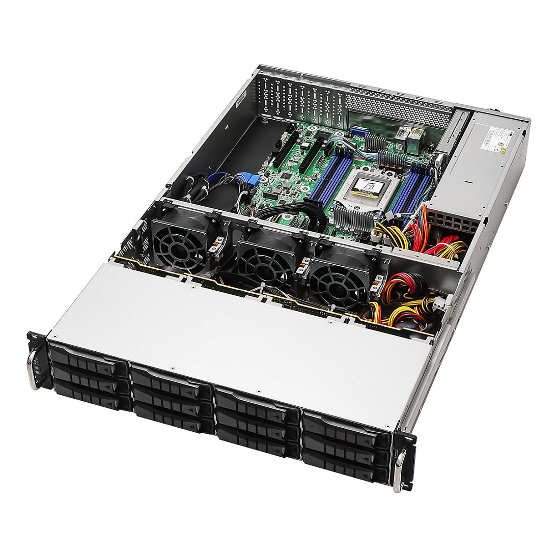 Server Barebone ASRock Rack 2U12L2S-SIENA / AMD SP6 / DDR5 / 2U Rackmount / 800W