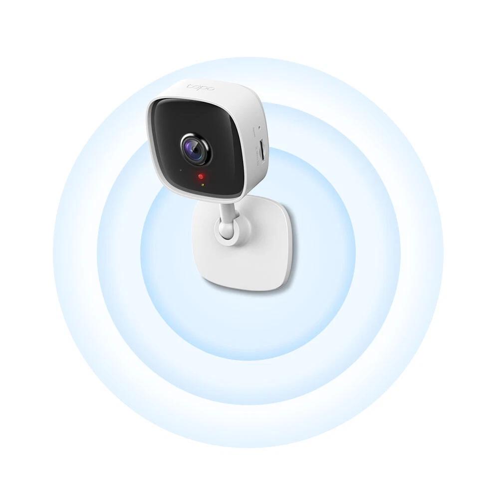 Kamera Sigurie IP CCTV TP-Link Tapo C100 , 1080p , Wi-Fi 2.4 GHz , Night Vision 12m , Mikrofon & Altoparlant - Bardhë - 2