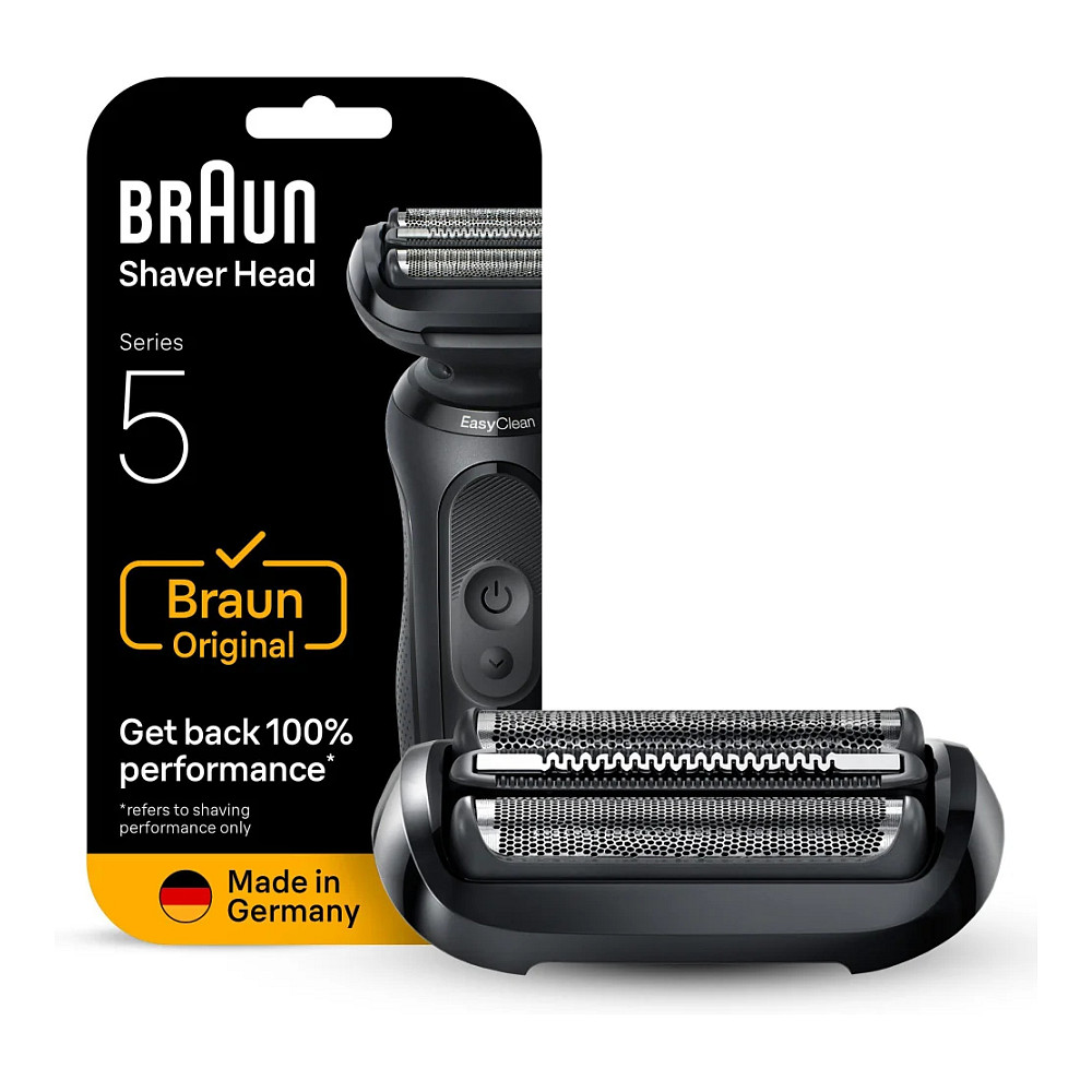 Kokë zëvendësuese për makinë e rrojës Braun Series 5 54B / 3 Tehe / 18 Muaj – Zezë