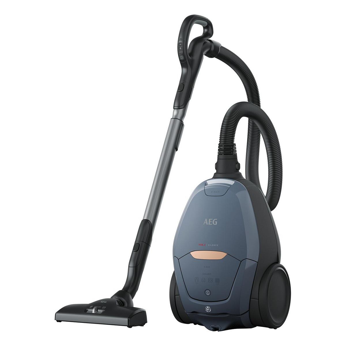 Fshesë me Vakum AEG VX82-1-5DB / 600W / 185AW / HEPA / PureSound / 57dB / 3.5L / 12m – Zezë/Blu - 12