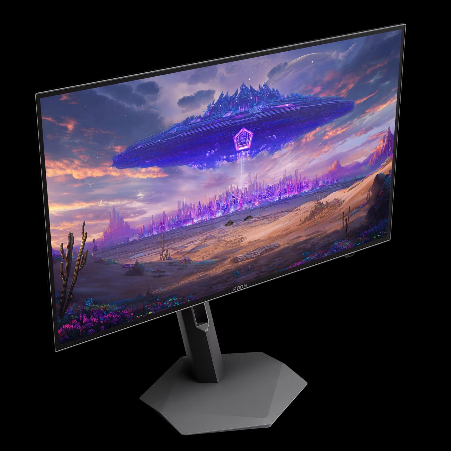 Monitor Gsming AOC AGP277QKDC / 26.5″ / QHD OLED / 720 Hz / 0.03 ms / DisplayPort + HDMI + USB-C + USB-Hub - Zezë - 2