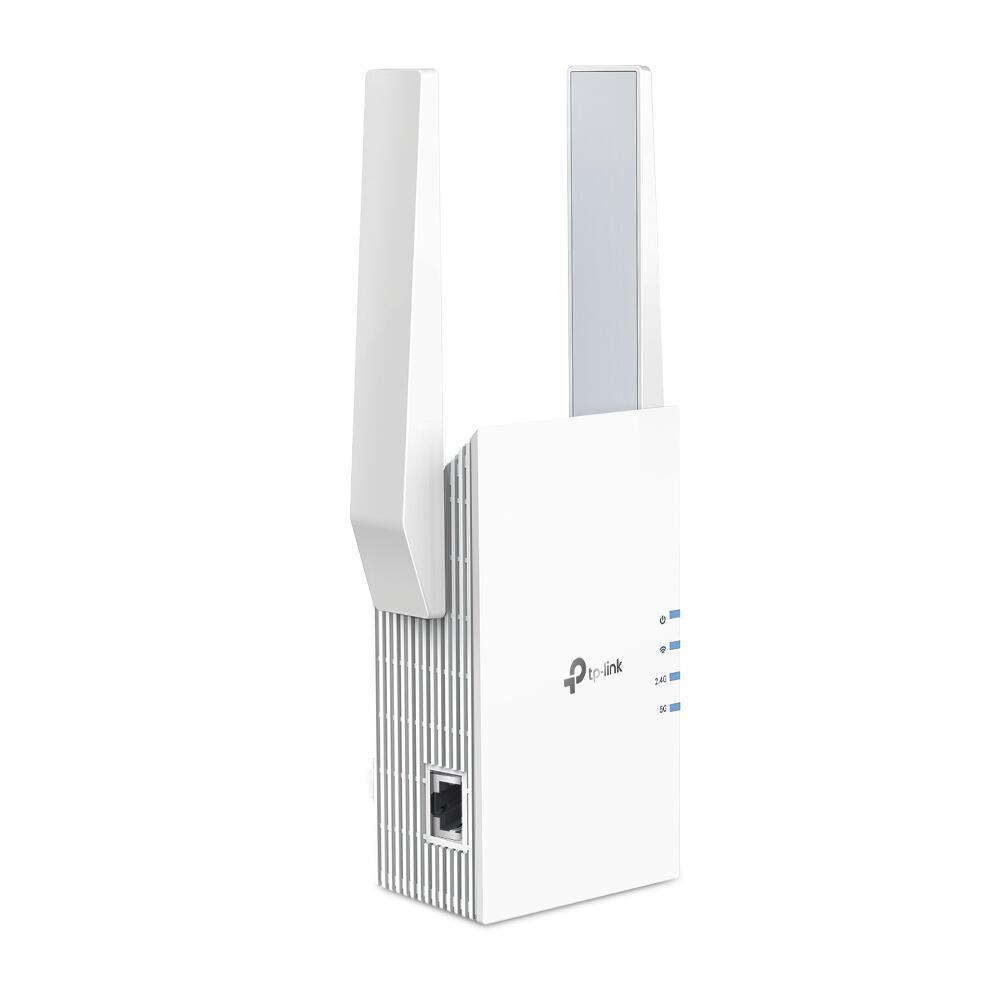 TP-Link RE705X / Wi-Fi 6 / AX3000 / Dual-Band / 3000Mbps / 2×2 MIMO / OFDMA / Beamforming / 160MHz / 2× Antena të jashtme / 1× Gigabit Ethernet / EasyMesh - Bardhë - 2
