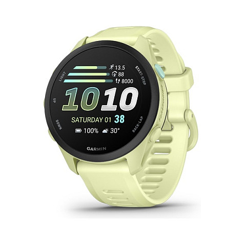 Orë e Mençur Garmin Forerunner 70 / 1.2 Inch / AMOLED / Touchscreen / GPS / Bluetooth / 42.6mm - Verdhë