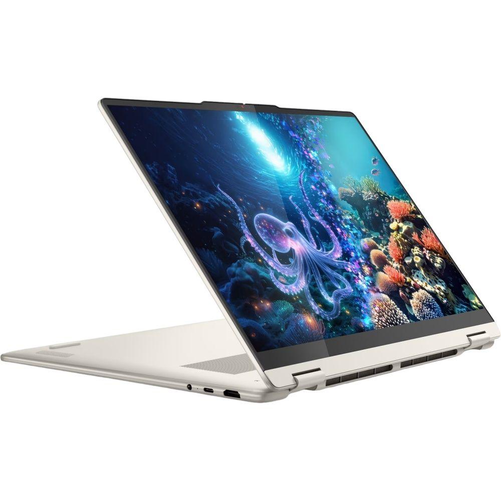 Laptop Lenovo Yoga 7 2-in-1 16AGP11 / Ryzen AI 7 445 / 32GB LPDDR5x / 1TB / 16″ 2.8K OLED 120Hz Touch / Radeon 840M – Seashell