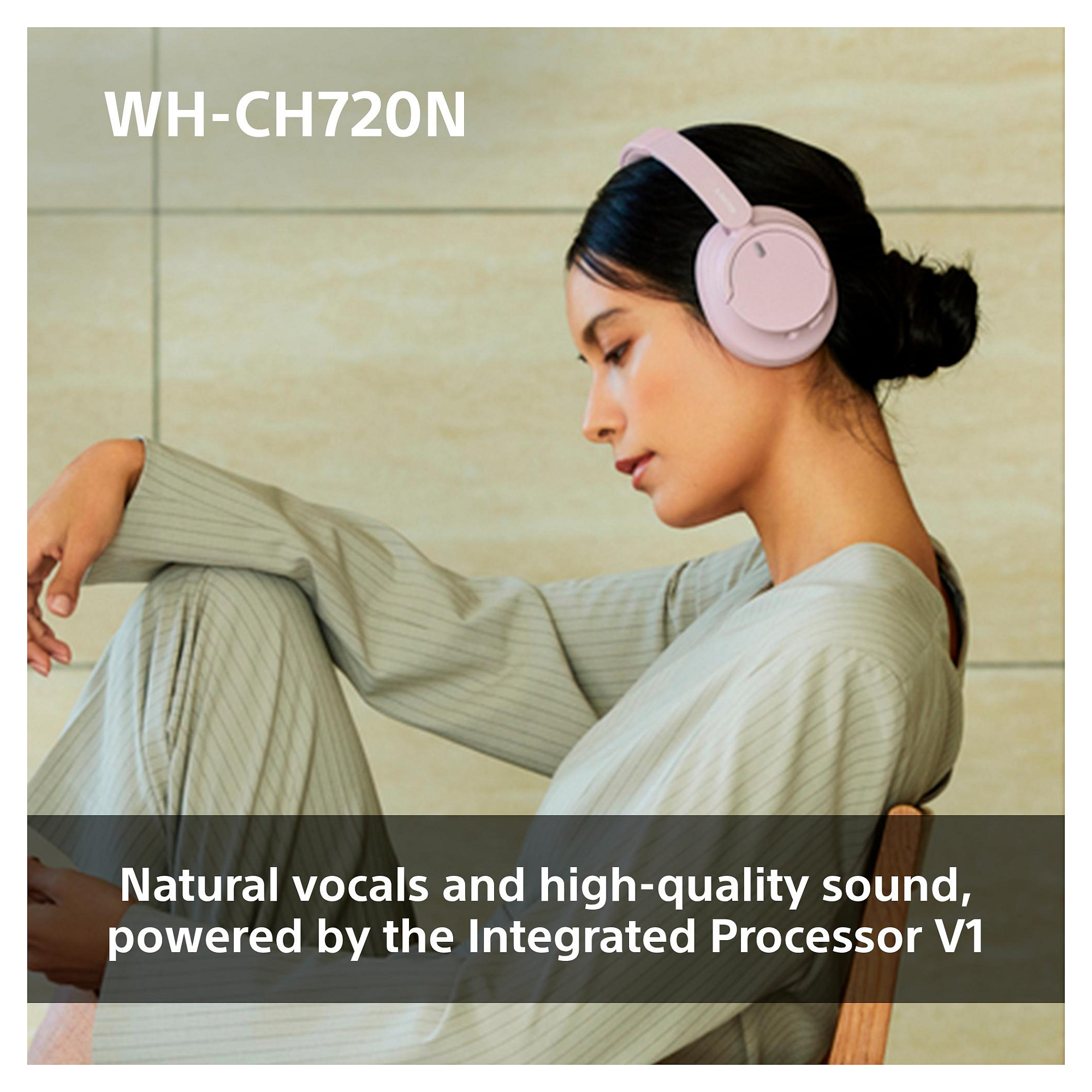 Kufje pa Kabllo Sony WH-CH720NP – Rozë - 4
