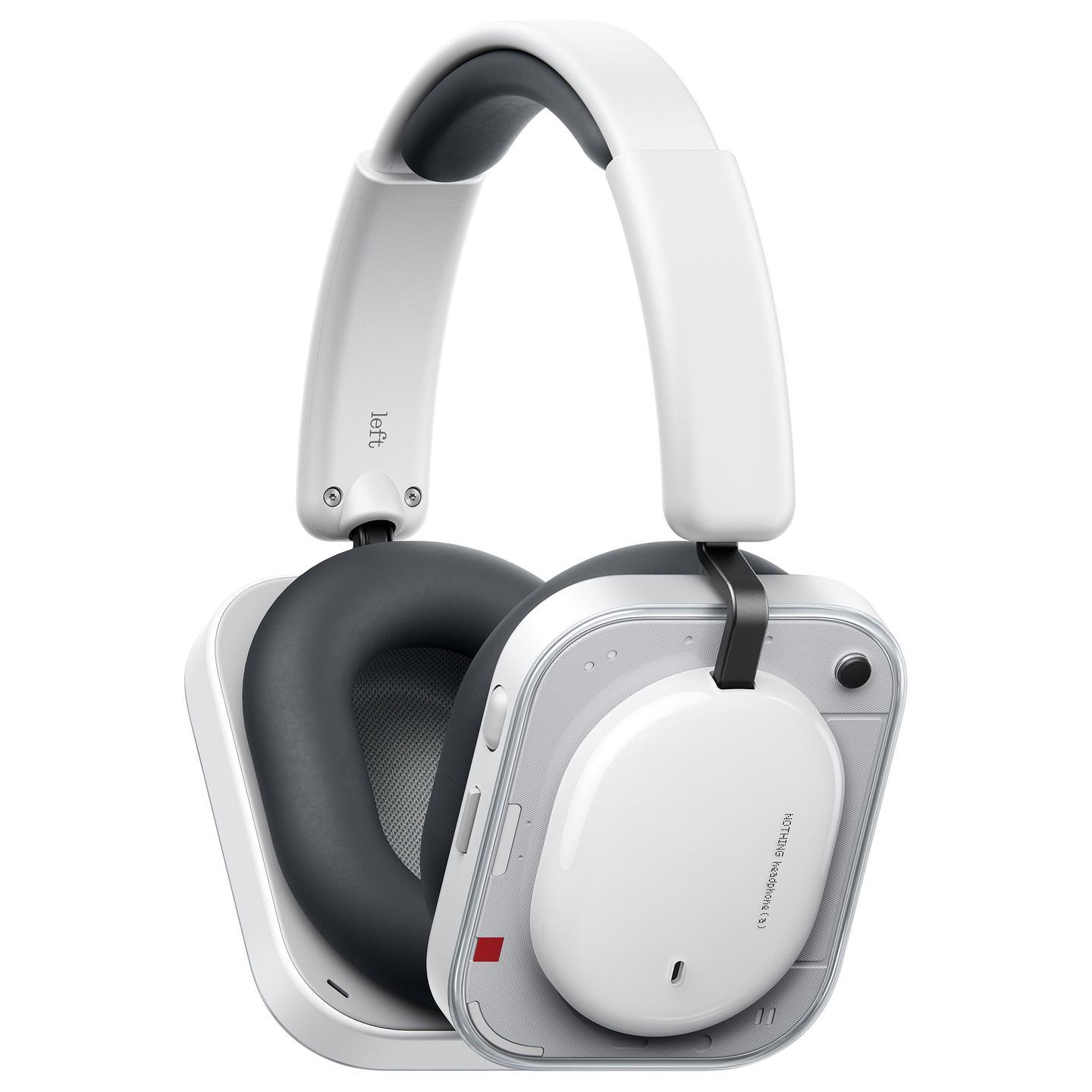 Kufje pa Kabllo Nothing Headphone (a), Over-Ear, Bluetooth 5.4, ANC - Bardhë - 2