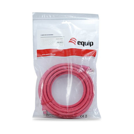 Kabllo për Rrjet Equip Patch Cable Cat8.1 S/FTP / 2xRJ45 / 0.50m / Rozë / LSZH – Polybag - 3