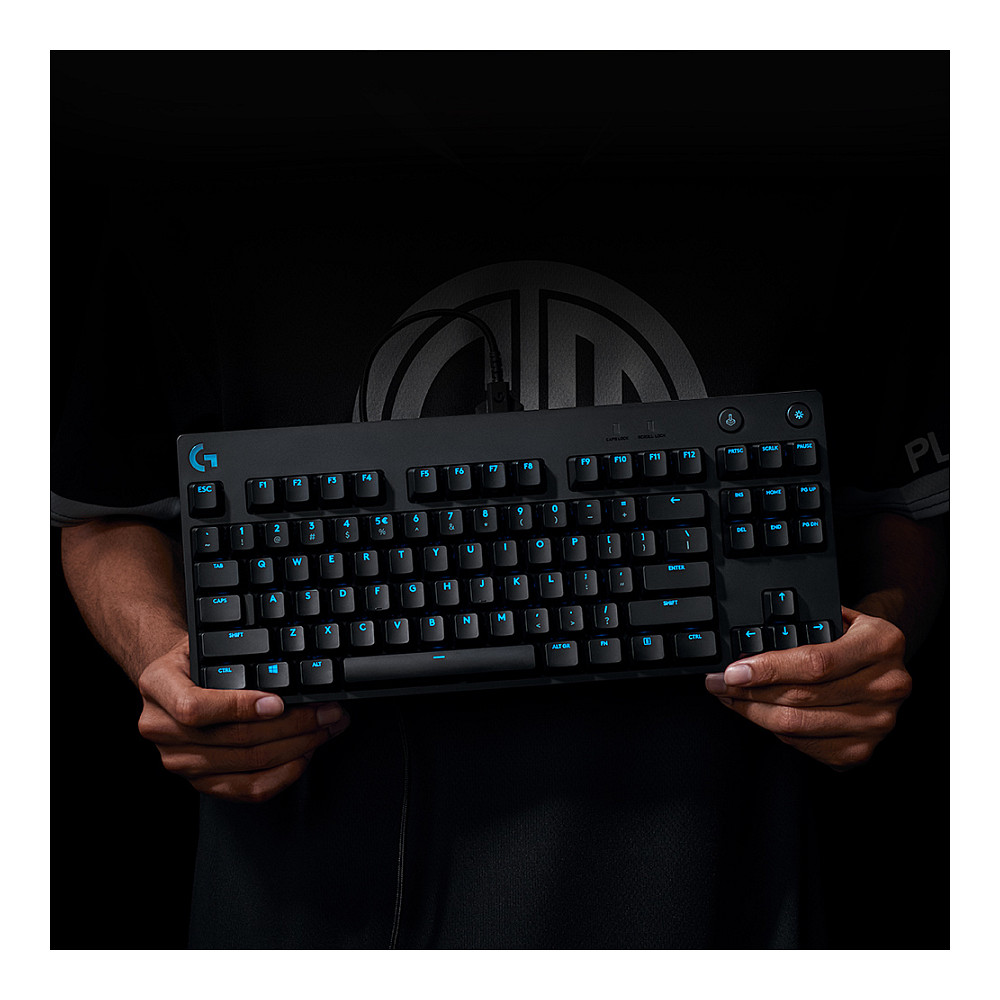 Tastierë Gaming Logitech G Pro Mekanike Wired / QWERTY - Zezë - 4