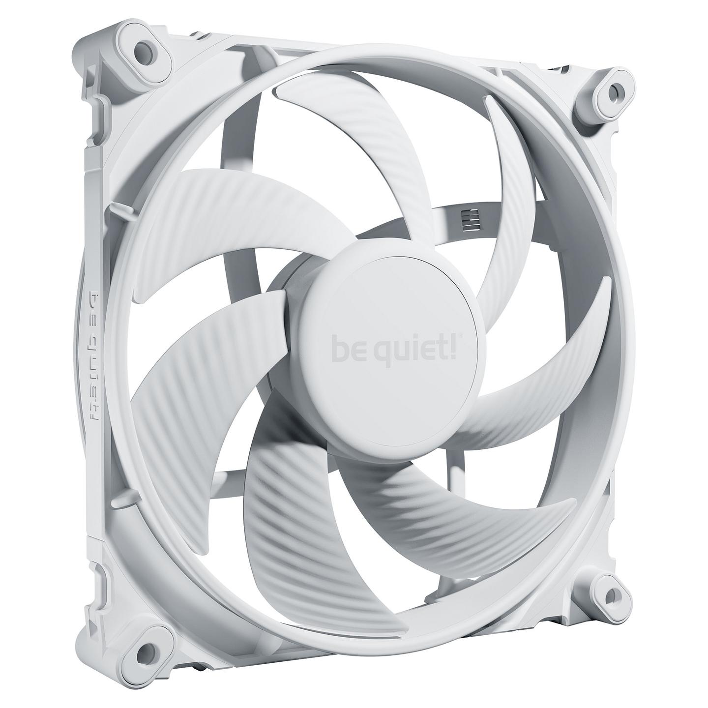 Ftohës për Kasë Be Quiet! SILENT WINGS 4 / 140mm / 1100 RPM / PWM – Bardhë - 1