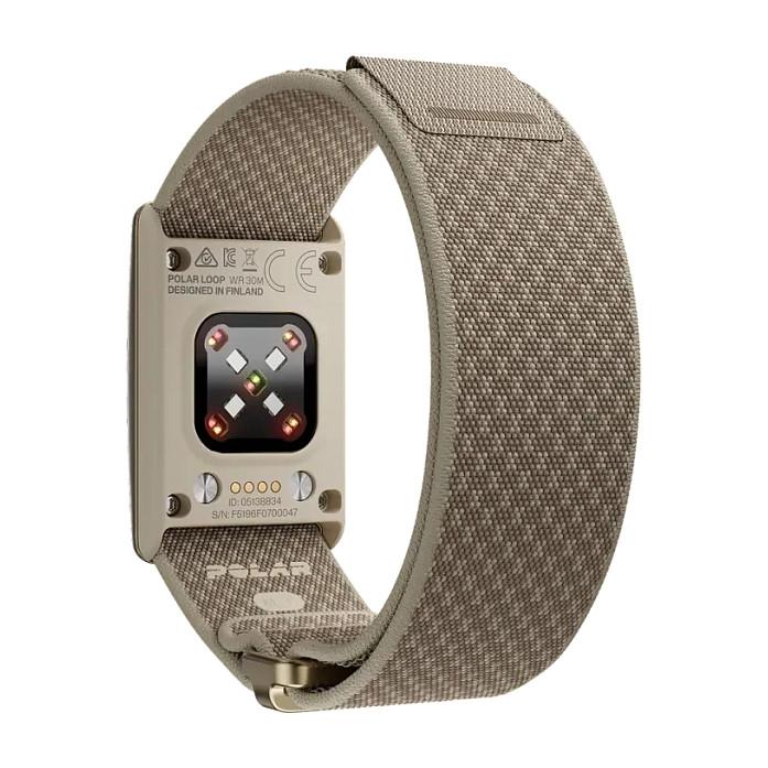 Byzylyk Aktiviteti Polar Loop 920115932, S-L, Matje të Pulsit, Gjurmim Gjumi, Bluetooth 5.1 – Ari/Bezhë - 3