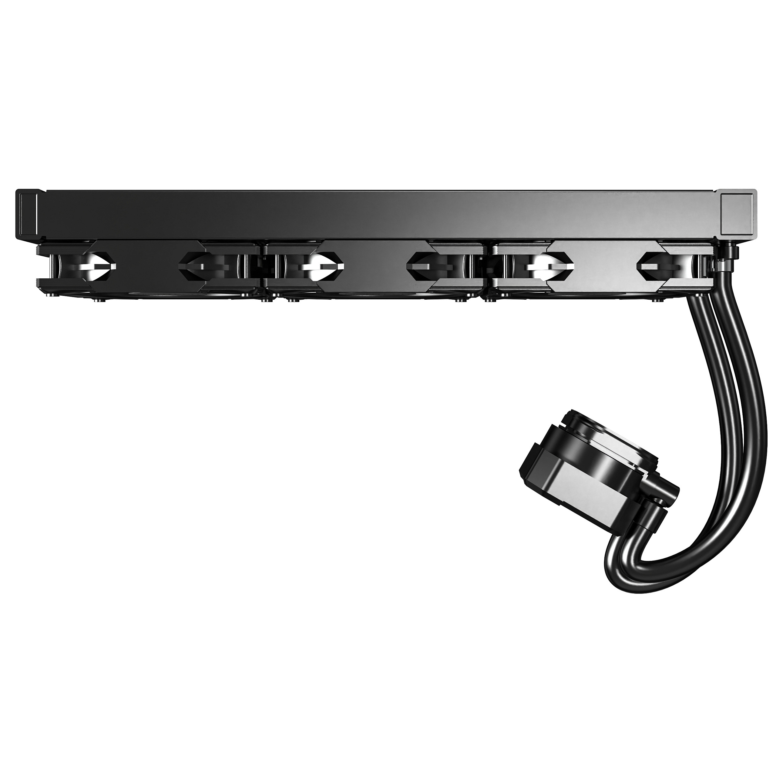 Ftohës për Procesor me Lëng K Montech HyperFlow Silent 360 - Zezë - 4